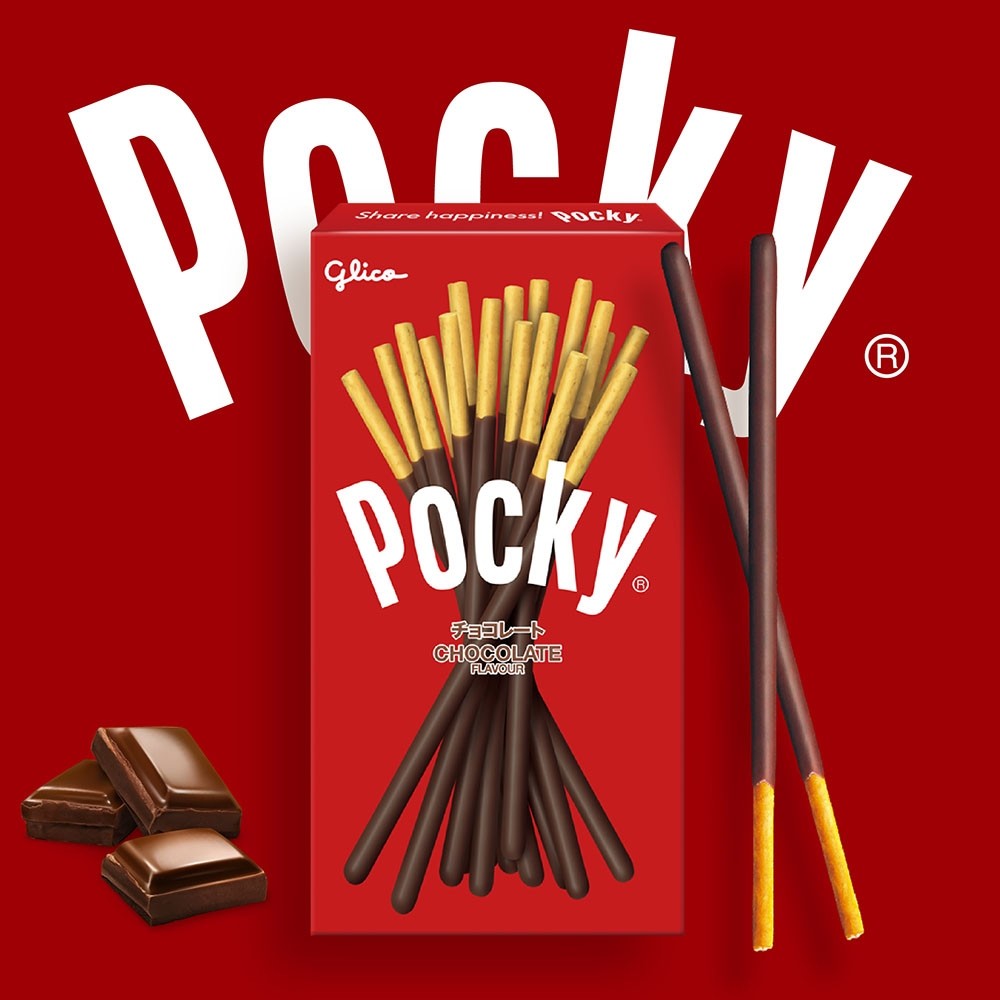 Pocky百奇 6入任選 巧克力棒 草莓 牛奶餅乾 抹茶 零食團購 日本零食 藍莓果粒優格 草莓果粒蜜桃優格
