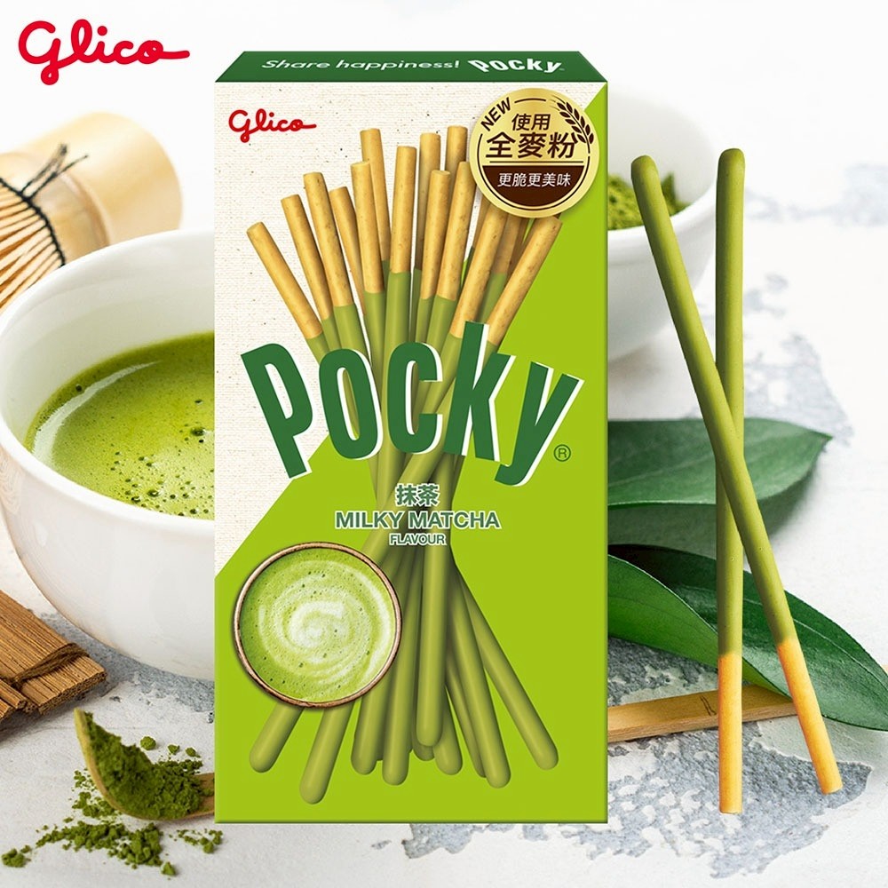 Pocky百奇 6入任選 巧克力棒 草莓 牛奶餅乾 抹茶 零食團購 日本零食 藍莓果粒優格 草莓果粒蜜桃優格