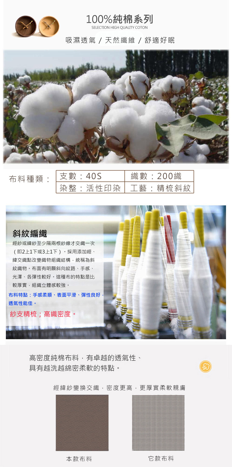 台灣製100%精梳純棉床包枕套組 被套組 36款任選 (單人/雙人/加大) 純棉床包