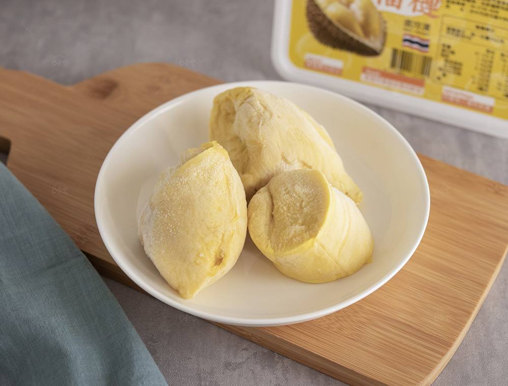 【巧食家】泰國金枕頭冷凍榴槤 300g/盒