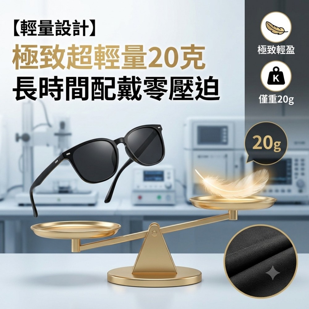 【ORLUX】秒收折疊偏光墨鏡 加贈氣墊收納包 秒收口袋 隨時戴帥