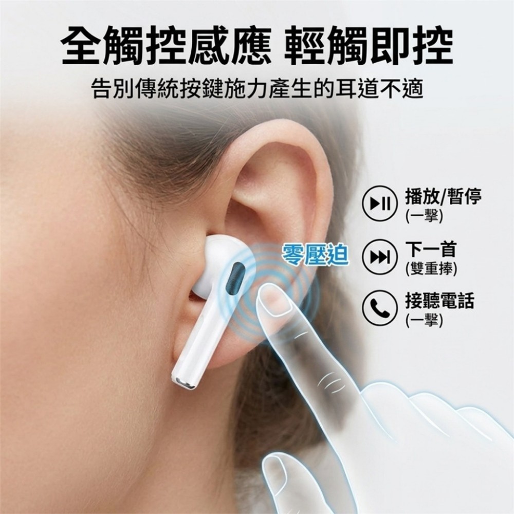 【4PRO】限量致敬版 袖珍真無線藍牙耳機 大小耳型通用