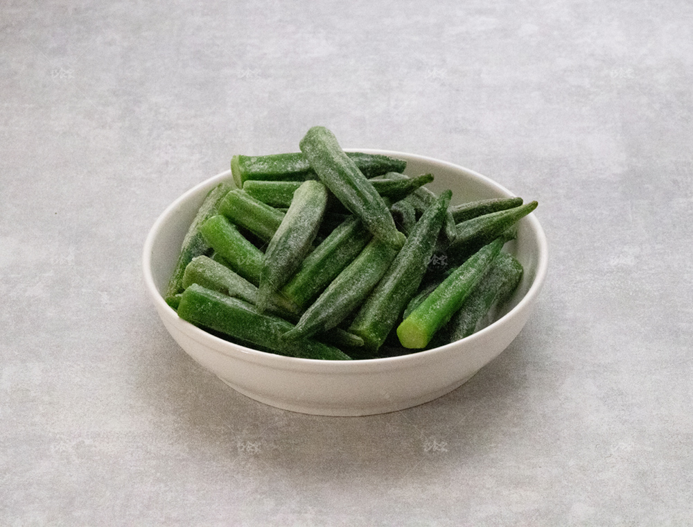 【巧食家】冷凍秋葵(整支) 1KG經濟量販包