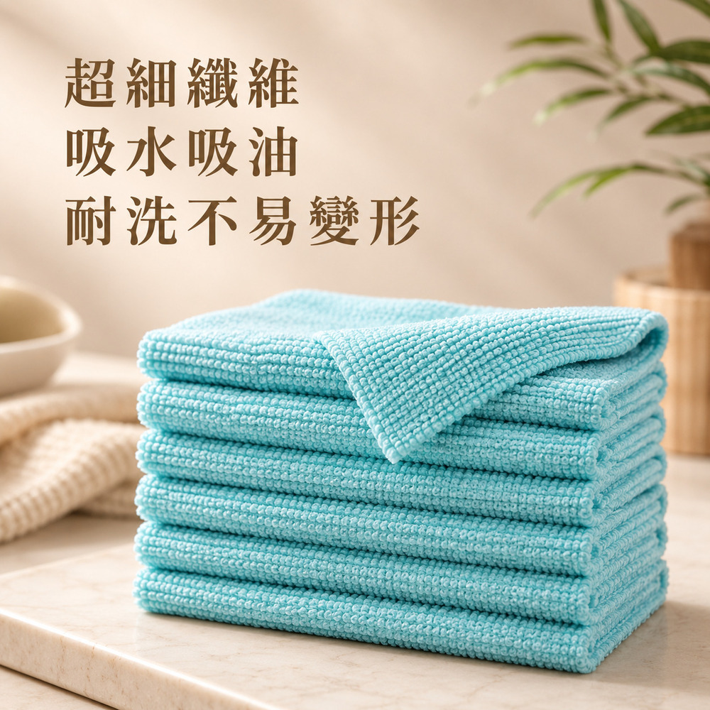 家用抽取式廚房清潔抹布 吸水去油乾濕兩用不沾油擦拭布 顏色隨機出貨
