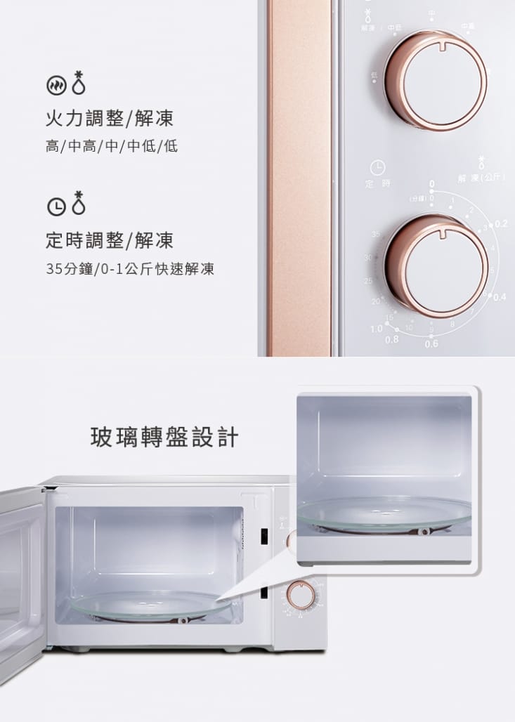 富及第20L超美型微波爐