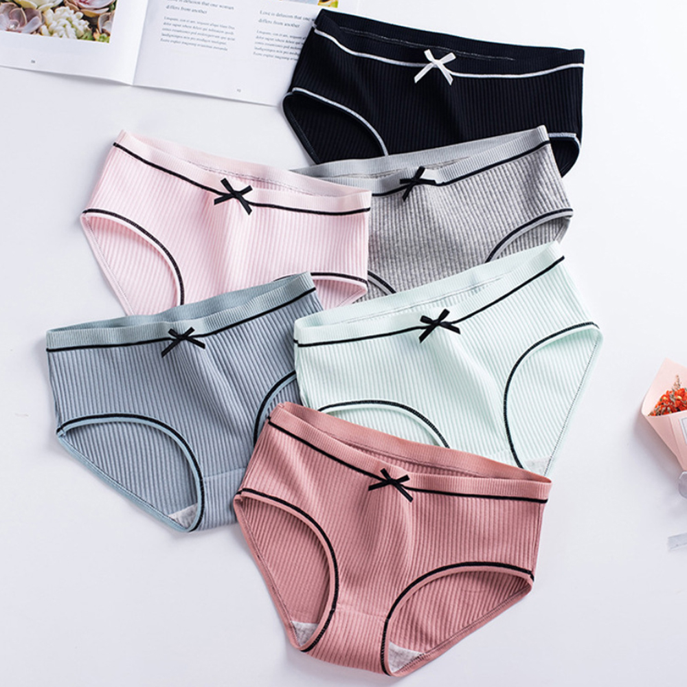加大碼中腰極舒棉內褲