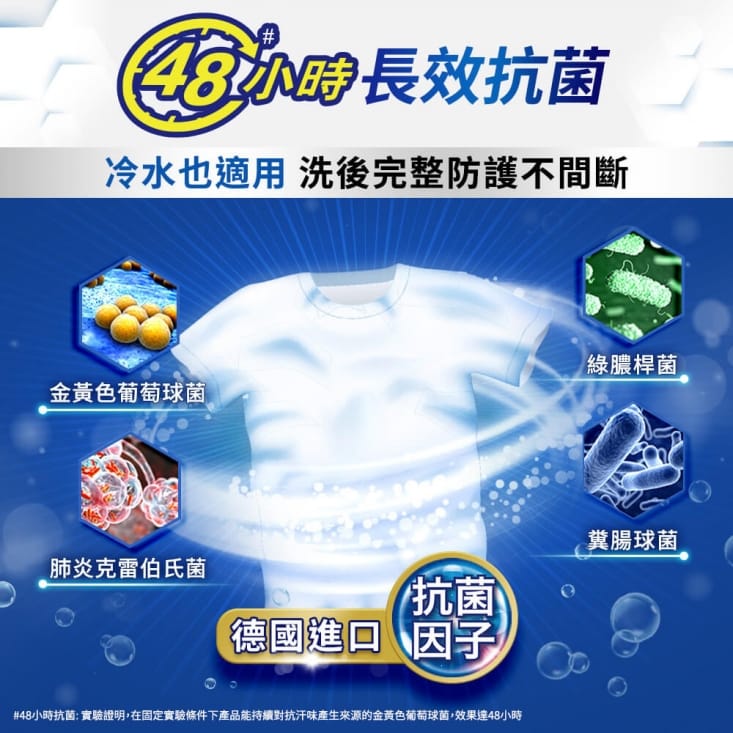 【白蘭】4X酵素極淨超濃縮洗衣精/補充包 (2.4kg/1.5kg)