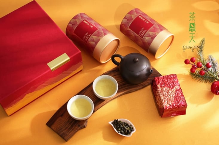 【茶鼎天】金采台灣高山茶禮盒(150gx2罐/盒) 茶葉禮盒