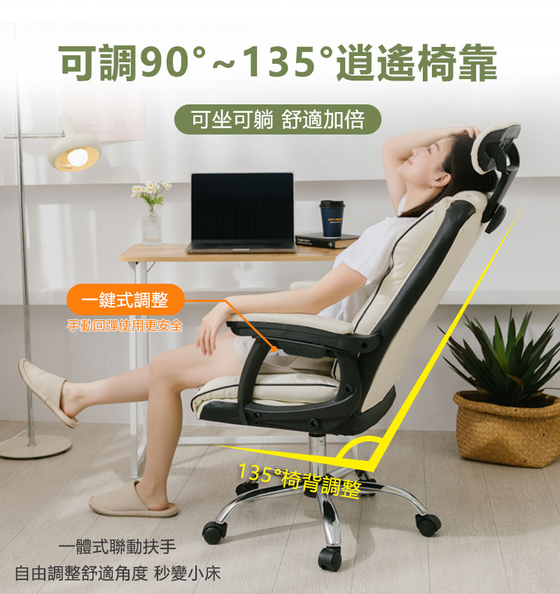 新一代多功能舒適電競辦公電腦椅