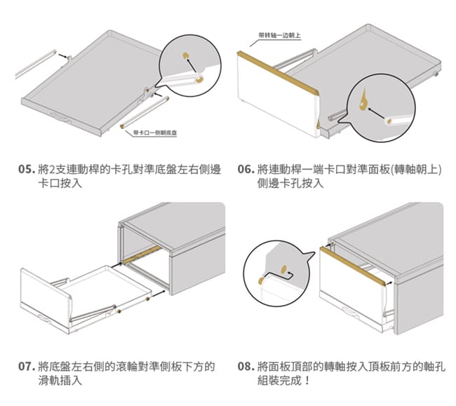 【IDEA】加大抽屜透明收納鞋盒YZ-002 透明鞋盒/可疊加鞋盒/抽屜收納鞋盒