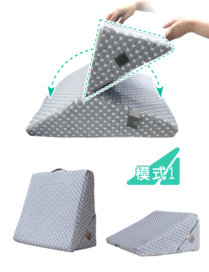 限時獨家贈品【日本藤田】5in1多功能護腰美背墊 人體工學美姿靠墊 靠枕 椅墊