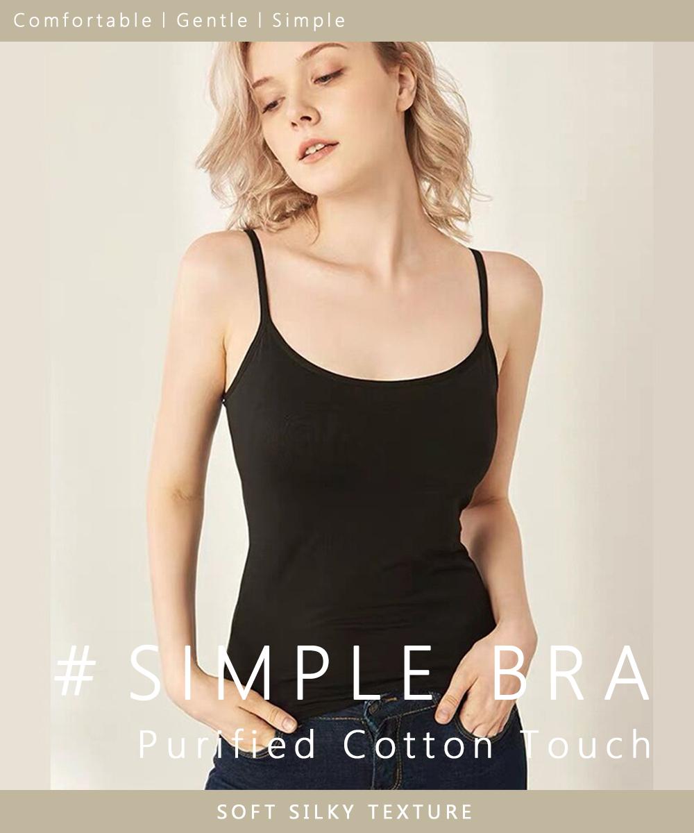 韓系簡約好穿百搭多款免穿BRA背心 帶BRA背心 有分尺寸