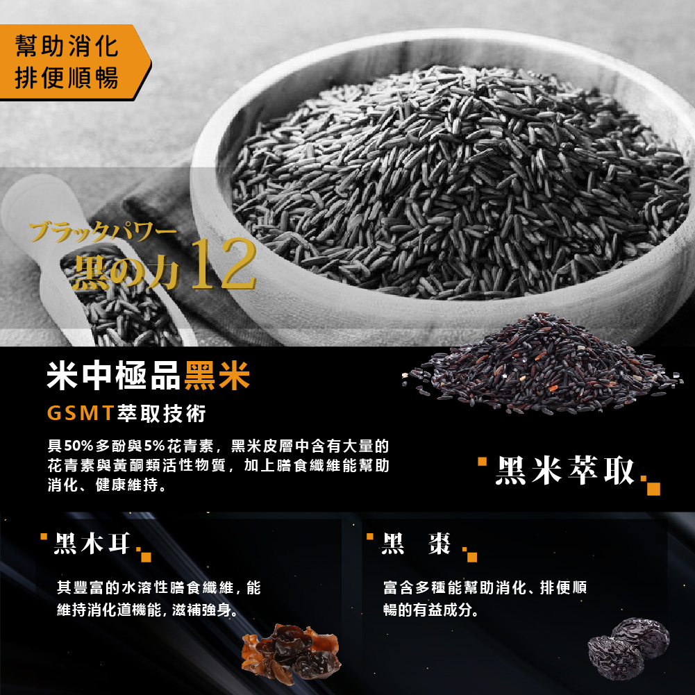 【歐瑪茉莉】黑之力EX黑酵素膠囊 升級版(30粒/盒) 促進代謝 專利消化酵素