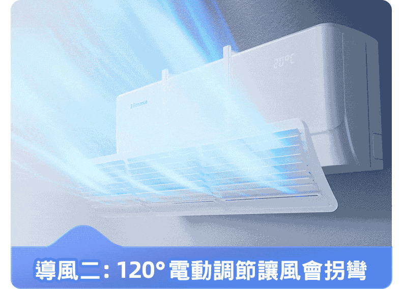 Bananue 電動遙控冷氣導風板