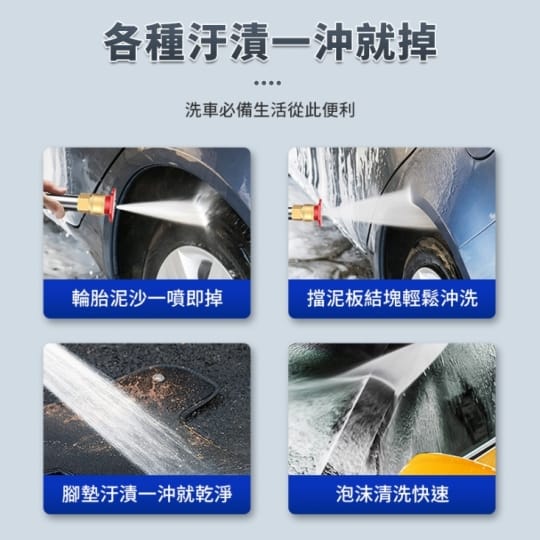 【長江】無線高壓清洗水槍 車用清潔 汽車美容 便攜式 CG6
