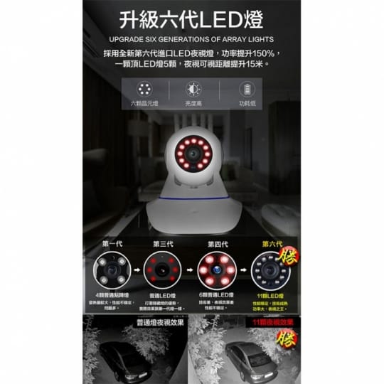 長江超強無線高清夜視攝影機HD9