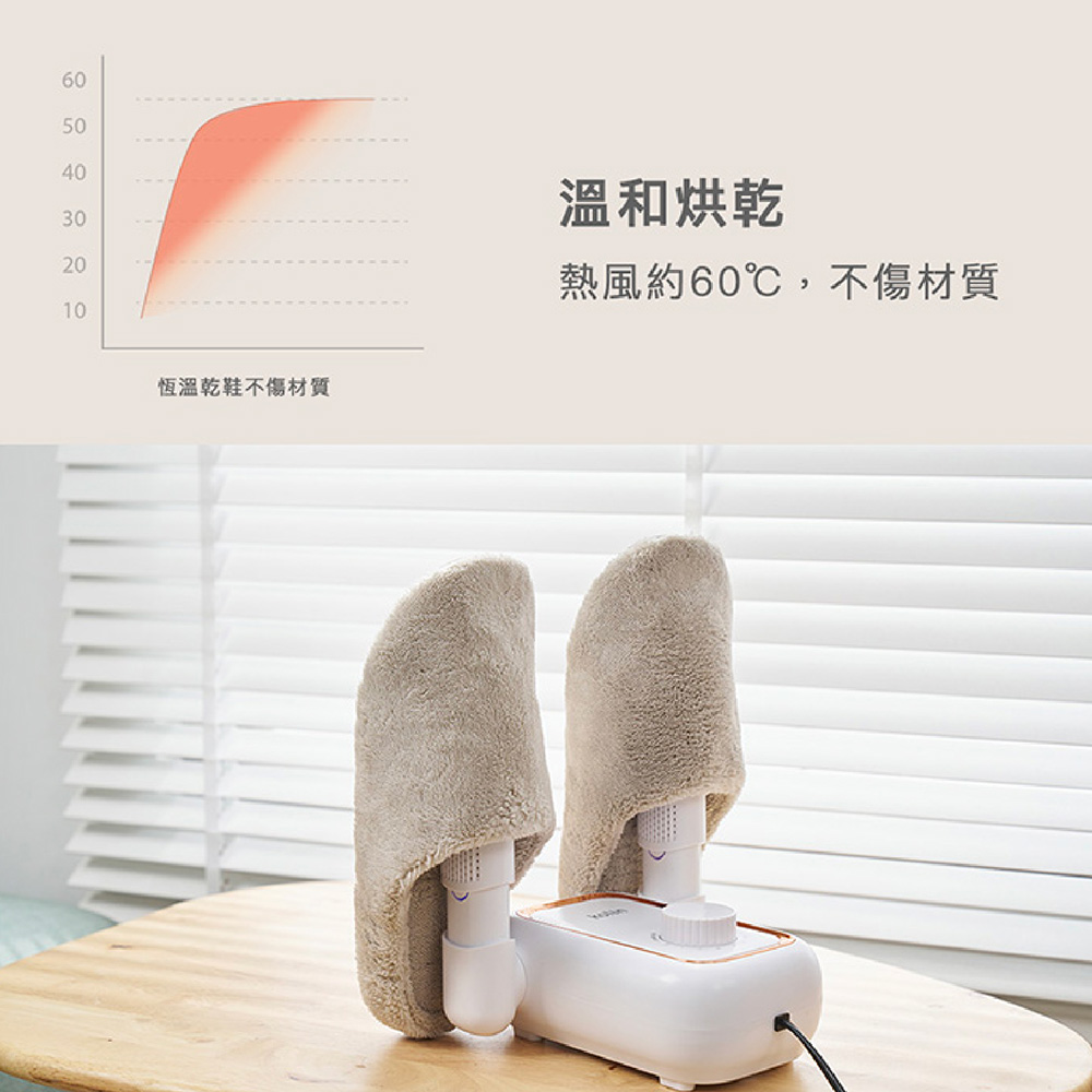 【Kolin 歌林】輕便美型烘鞋機 KAD-MN162