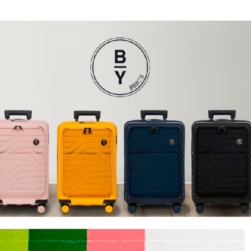 【BRICS】BY Ulisse 前開拉鍊擴充拉桿箱 19.5吋登機箱