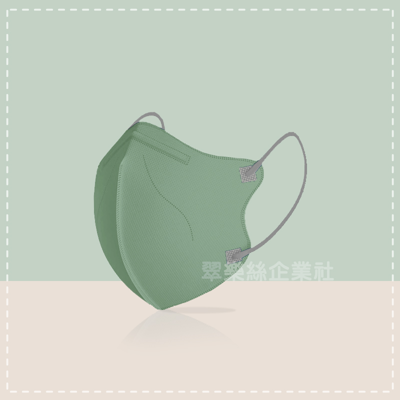 【翠樂絲】美顏女神3D立體成人口罩-獨立包裝(10入包)