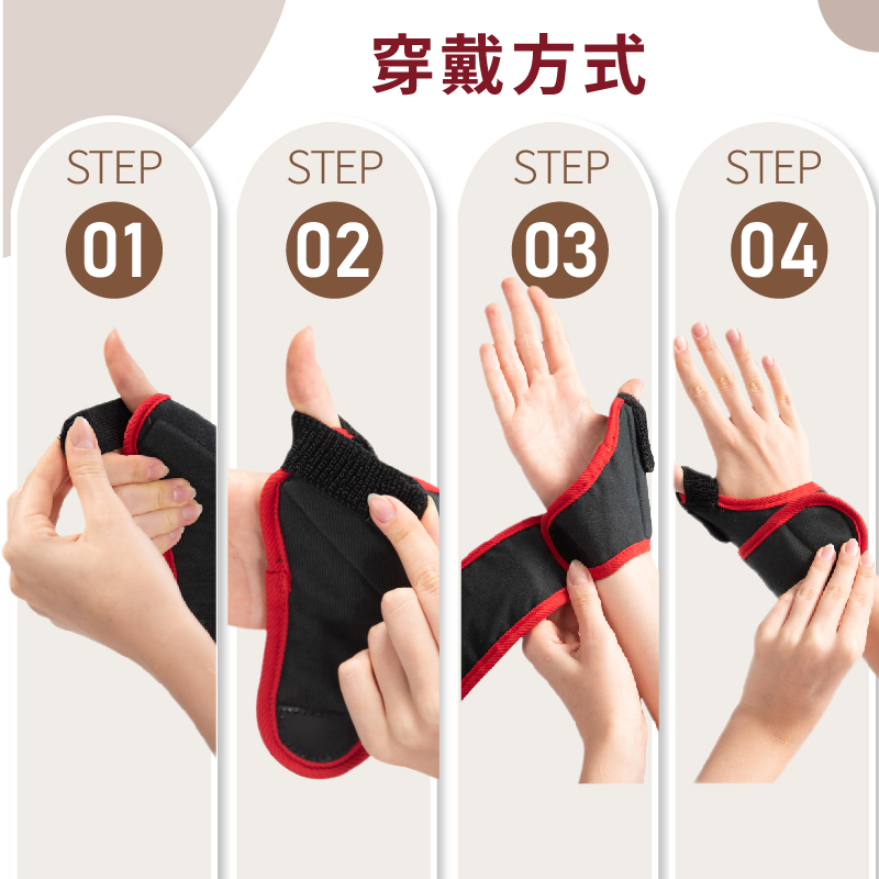 【Sunlus 三樂事】醫療級行動智能熱敷護腕 SP1405 三段溫控