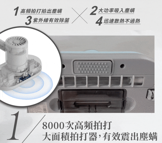 【NICONICO】小可無線UV塵蟎吸塵機NI-DM903