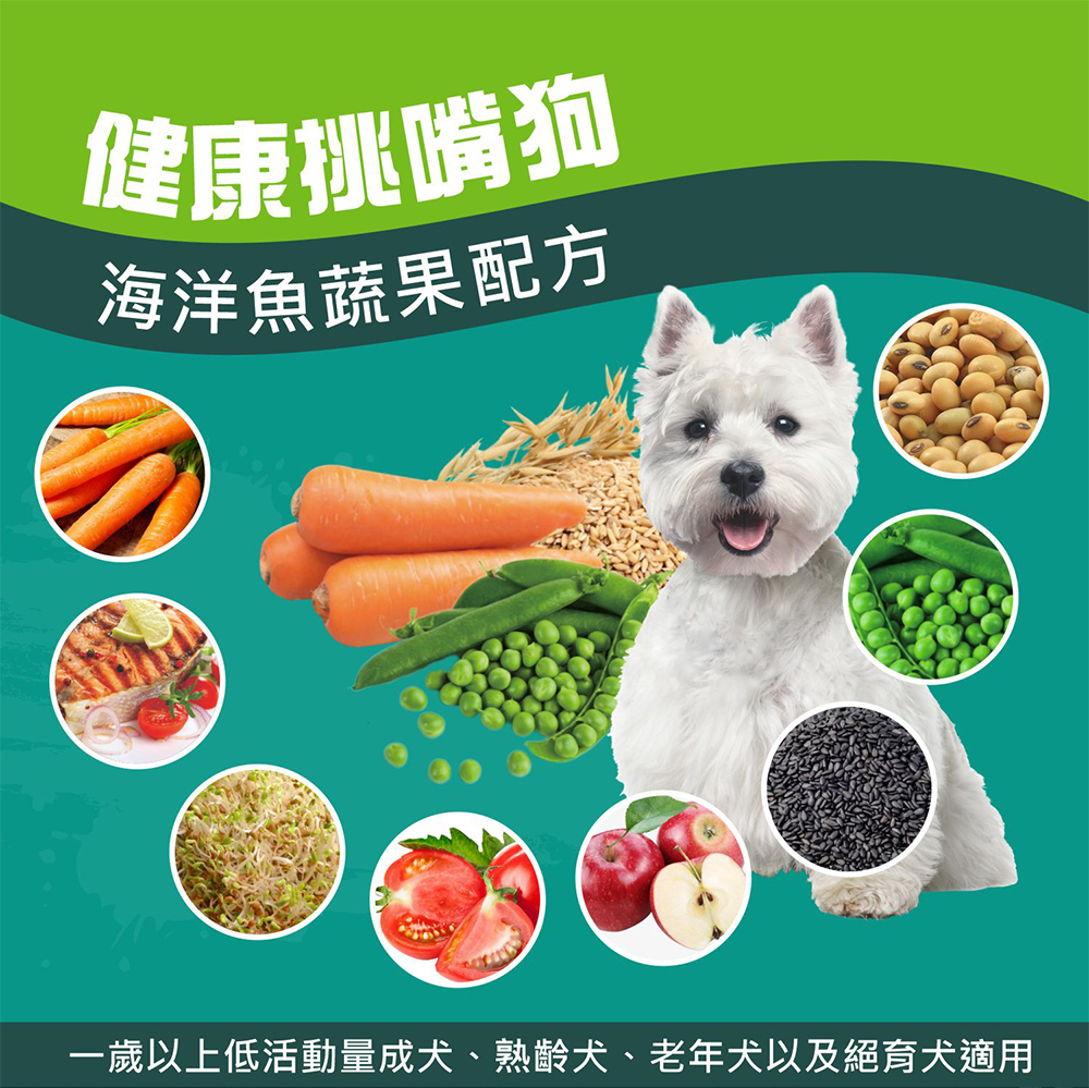 【LCB藍帶廚坊】健康挑嘴狗系列1.5kg 口味任選