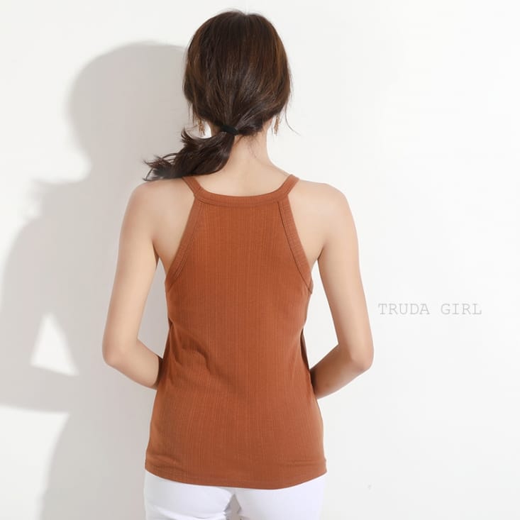 超柔帶胸墊免穿bra背心上衣 莫代爾背心 胸墊背心 五色任選