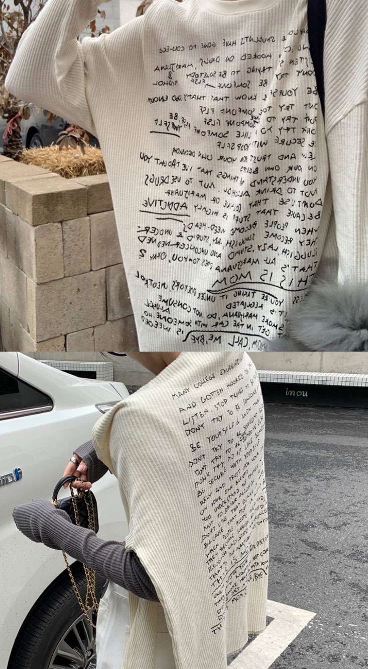 四季皆宜慵懶風薄款長T恤 內搭