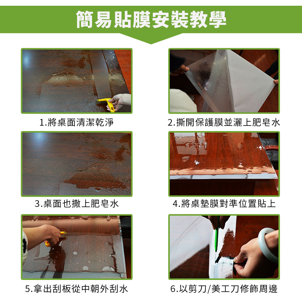 加厚傢俱防汙耐高溫透明保護膜