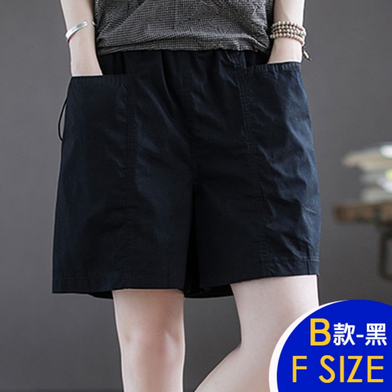 韓國製多款鬆緊腰寬鬆涼感輕薄舒適短褲 休閒褲 冰絲褲