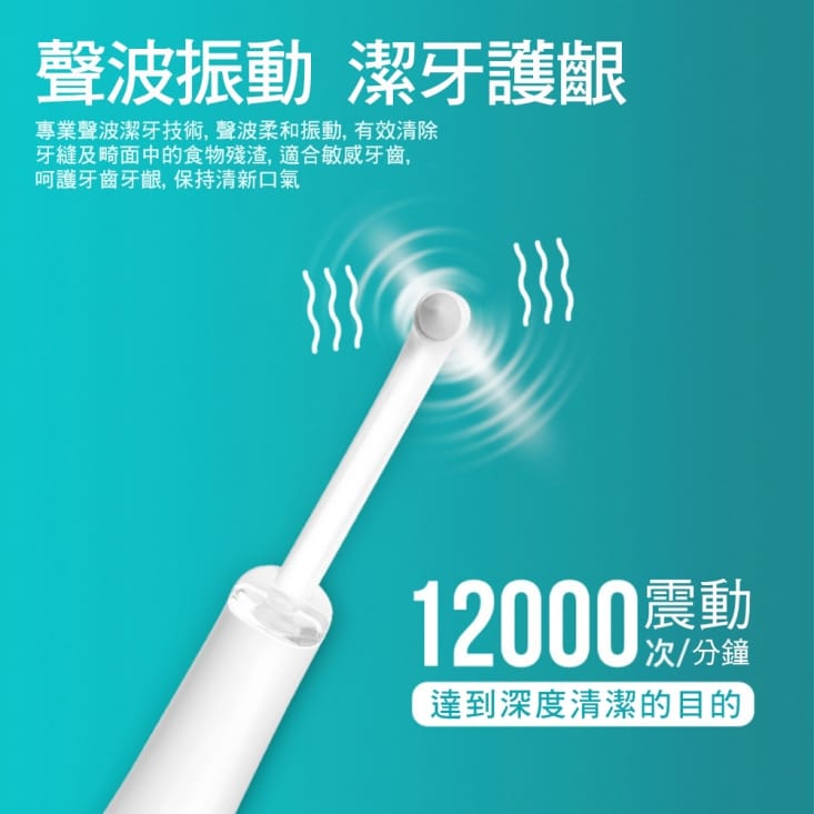 VIBRATION 高效多功能電動潔牙沖牙器