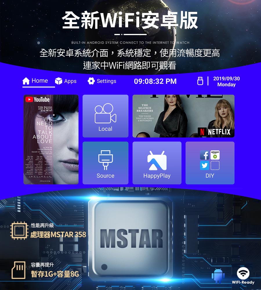 高清畫質投影機 行動投影機 迷你投影機