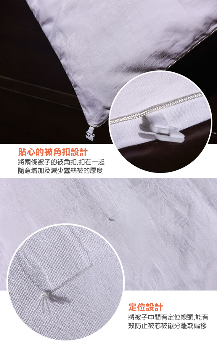 專櫃頂級雙宮子母蠶絲被