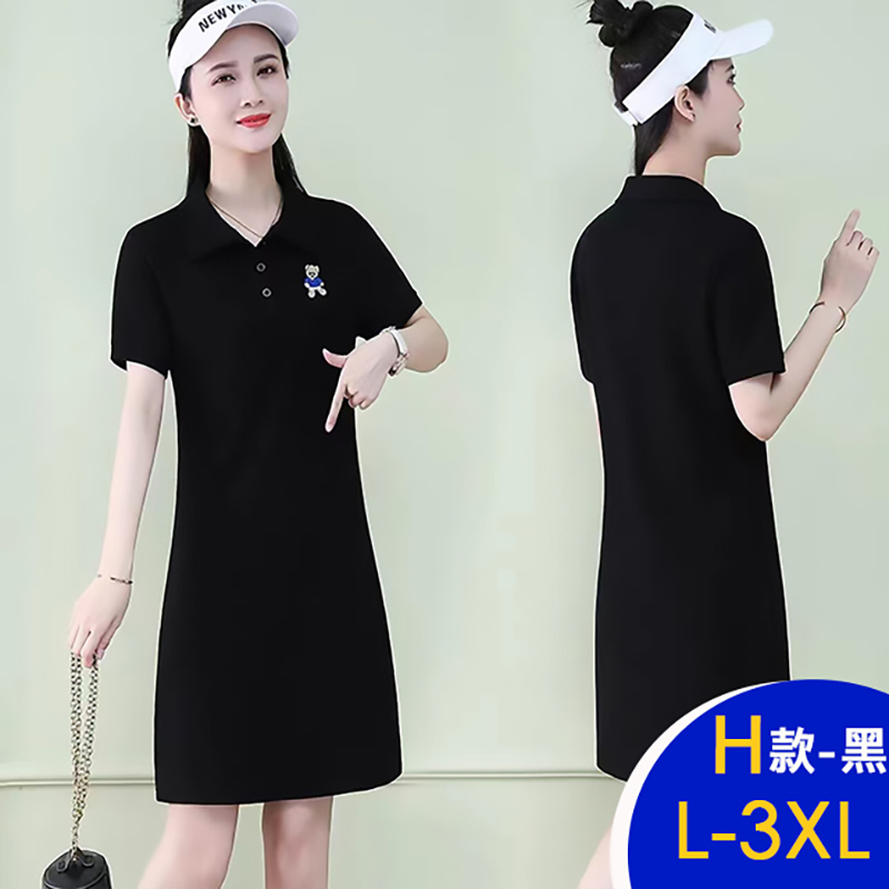 韓國小香風天絲棉好氣色Polo洋裝系列 polo上衣 連身裙 多款可選