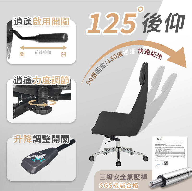 新一代多功能舒適電競辦公電腦椅