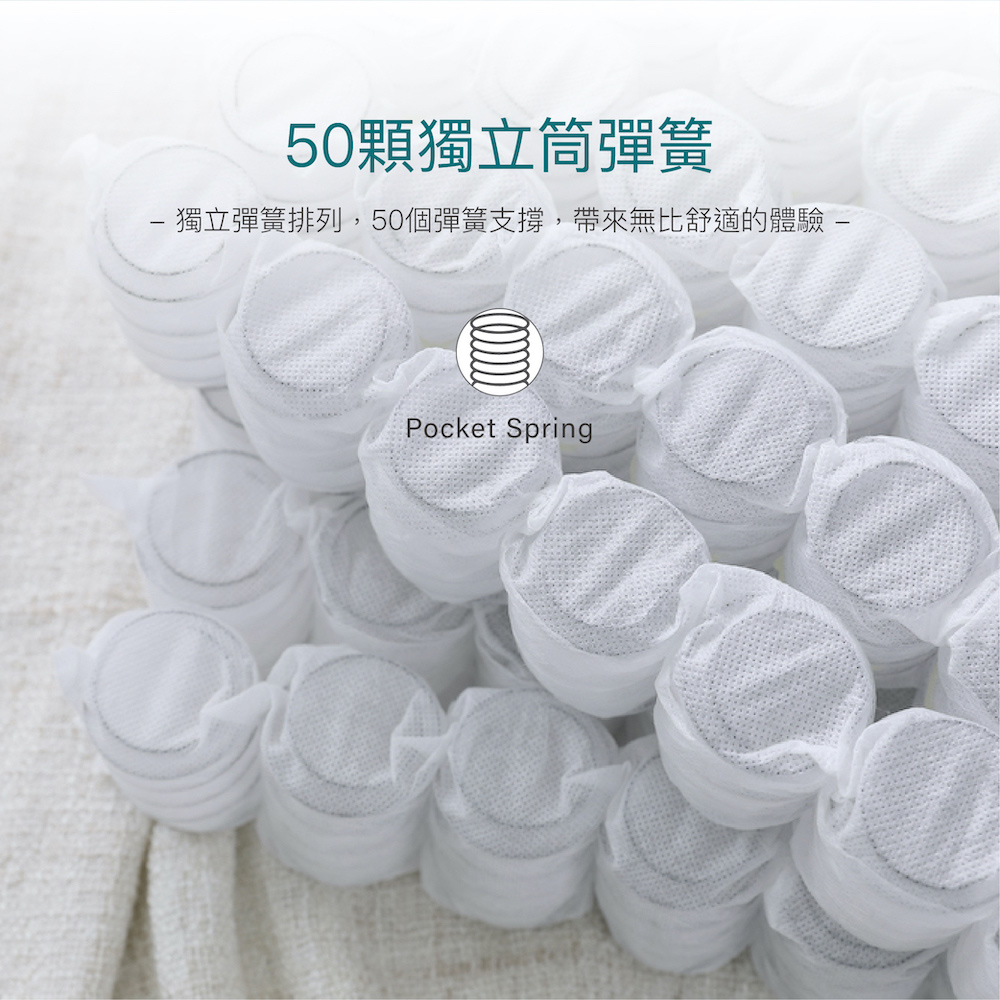 【BEST】台灣製造蓬鬆機能獨立筒枕頭 高低可調式天絲枕 贈3M抗菌枕套