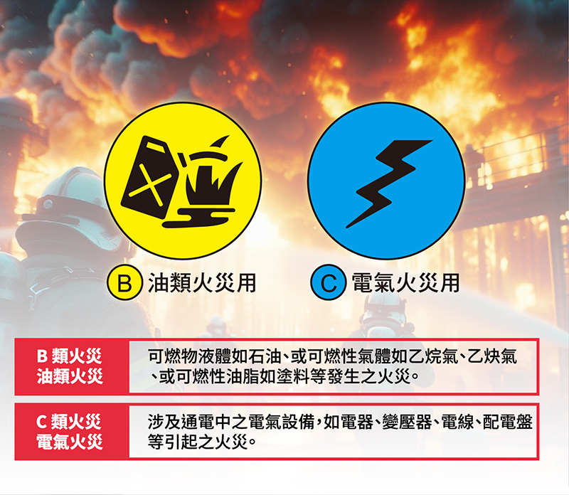 【太星電工】速噴滅1L蓄壓式機械泡沬滅火器 QEST10