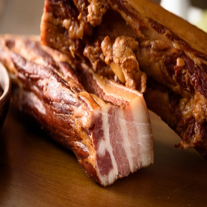 【南門市場上海火腿】湖南臘肉300g/條 年菜 醃製豬五花 南門市場名店 煙燻