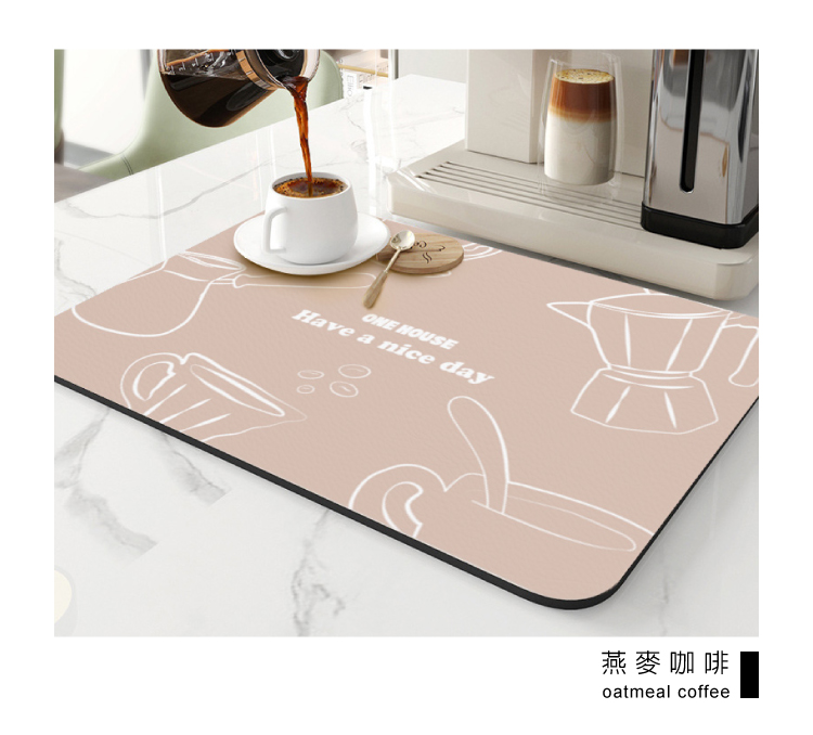 北歐原創珪藻土瀝水軟墊