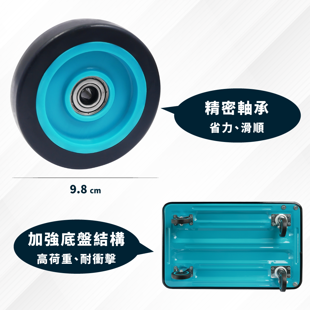 【TRENY】好推款摺疊手推車