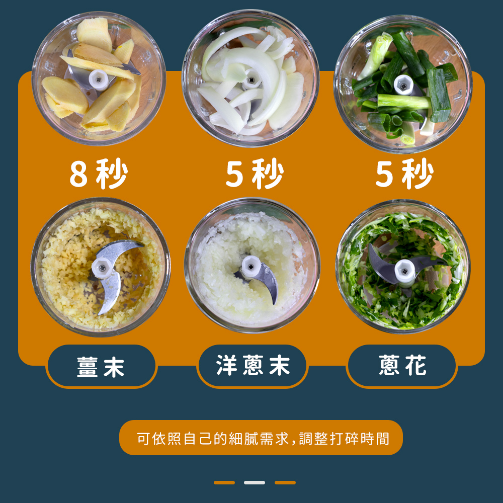 【Arlink】鬆搗菜菜籽 多功能電動食物調理機 廚房必備神器 AG25