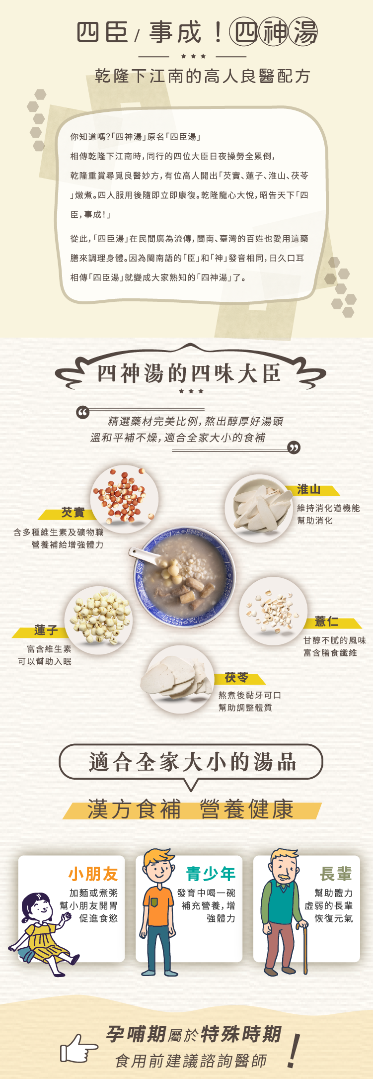 【蒸荐康】香醇濃郁四神湯/排骨湯(2包/袋) 湯品 調理包