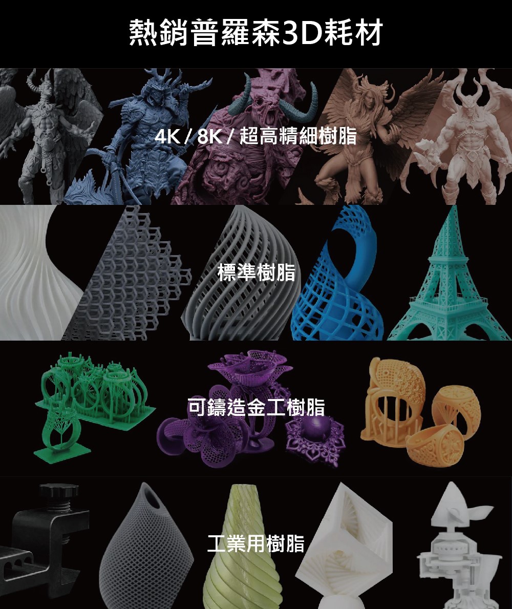 【PHROZEN普羅森】RPG灰模型樹脂(1KG裝)