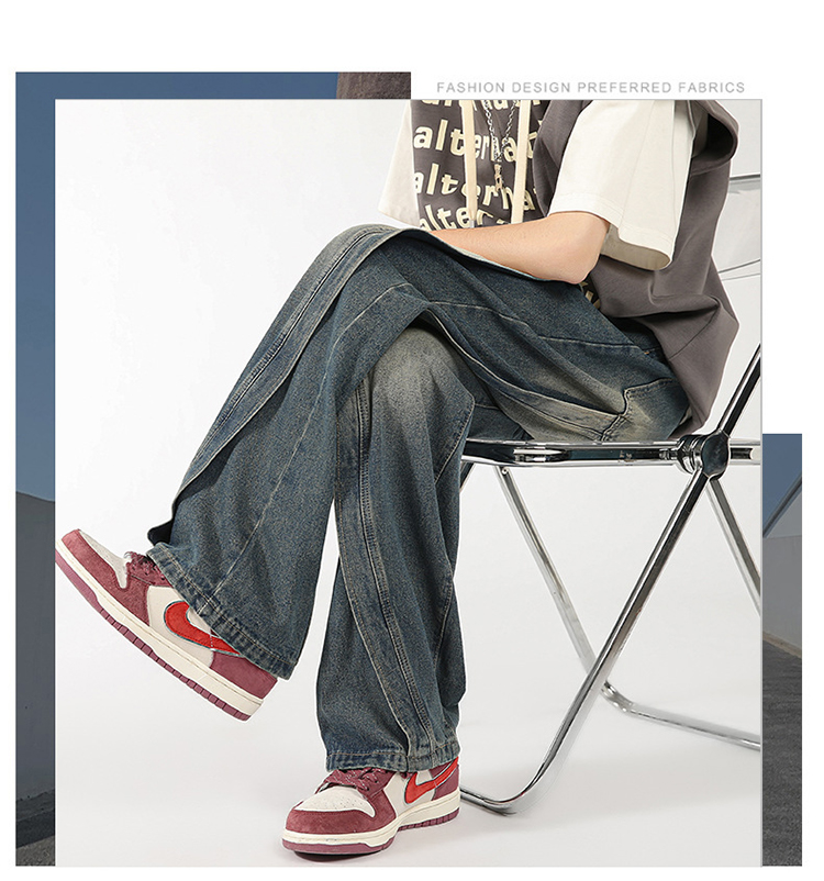 美式復古牛仔褲