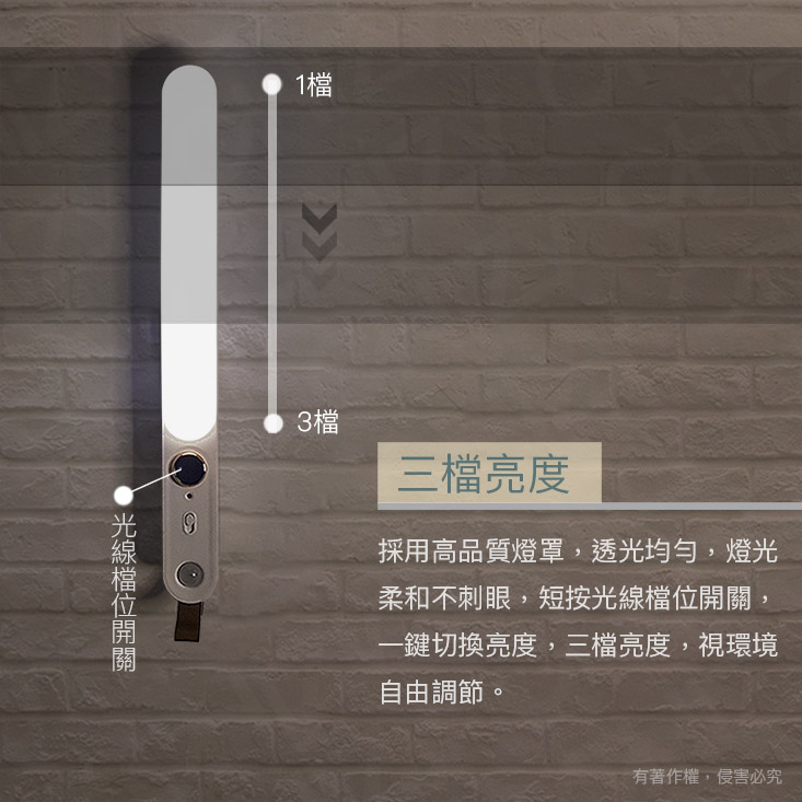 【CHiZY】雙頻磁吸感應燈