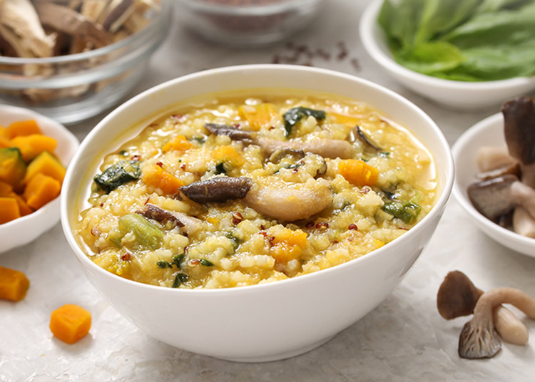 【享吃美味】鮮食粥任選400g(海鮮粥/芋頭香菇粥/莧籽菠菜菌菇粥/蕈菇南瓜粥)