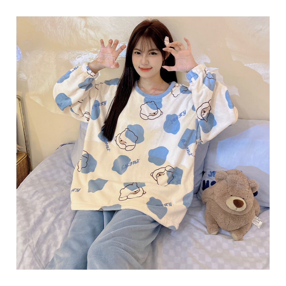 親親動物系列珊瑚絨睡衣 8色可選