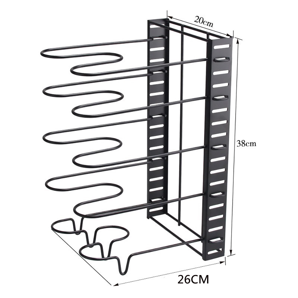 工業風廚房鍋具收納架 廚房收納架