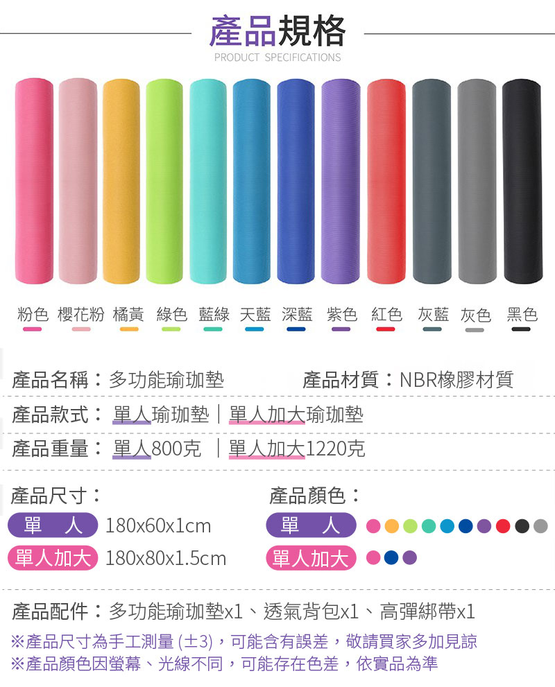 SGS檢驗多功能瑜珈墊