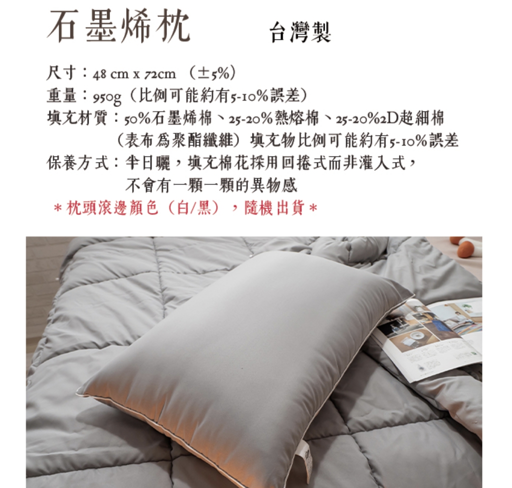 《Annahome棉床本舖》 台灣製兔兔纖維棉枕 石墨烯枕 兒童枕頭